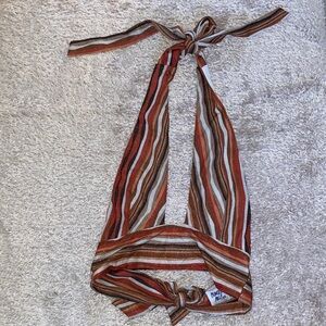 Striped Halter Top